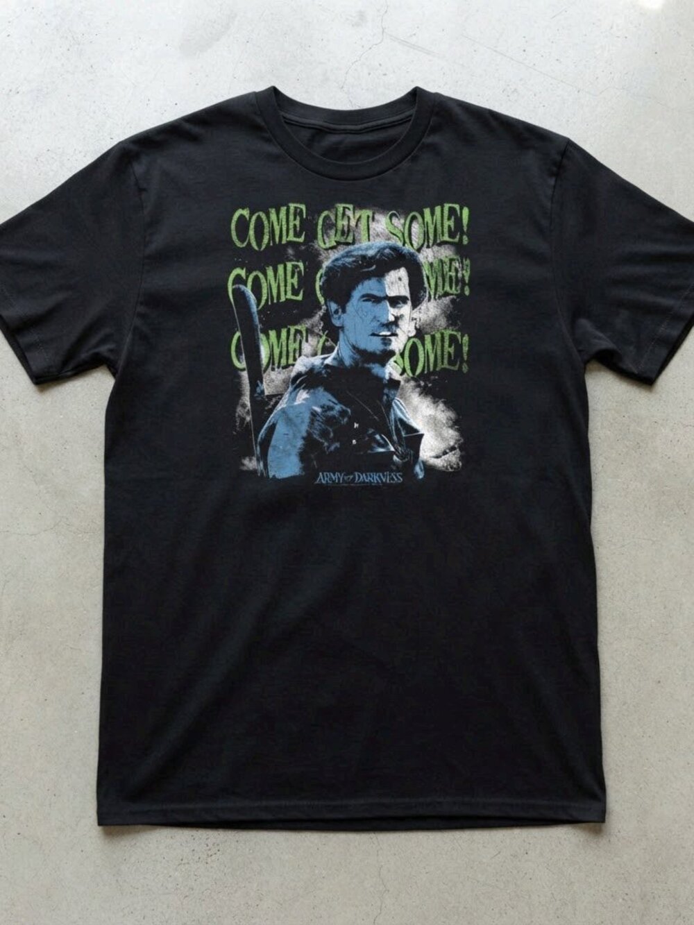 Army of Darkness Come Get Some Movie Graphic T-Shirt for Fans